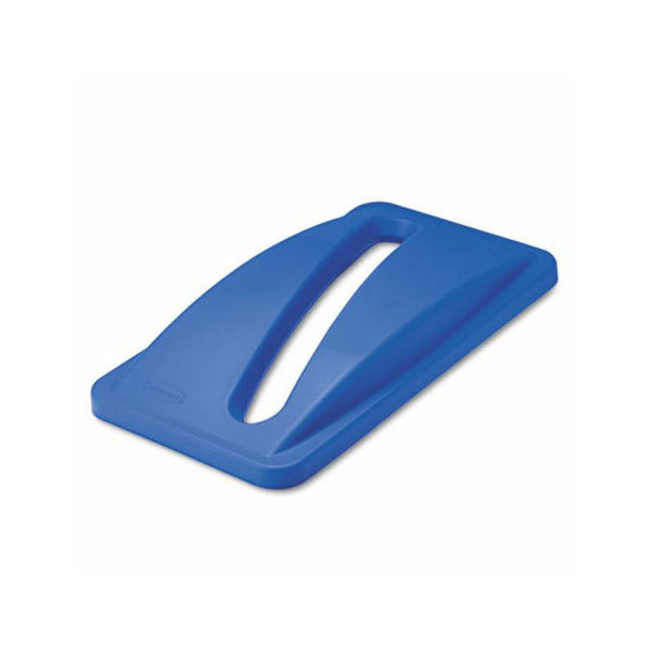 Slim Jim Blue Paper Recycling Container Lid